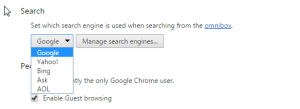 Browser Search Engines